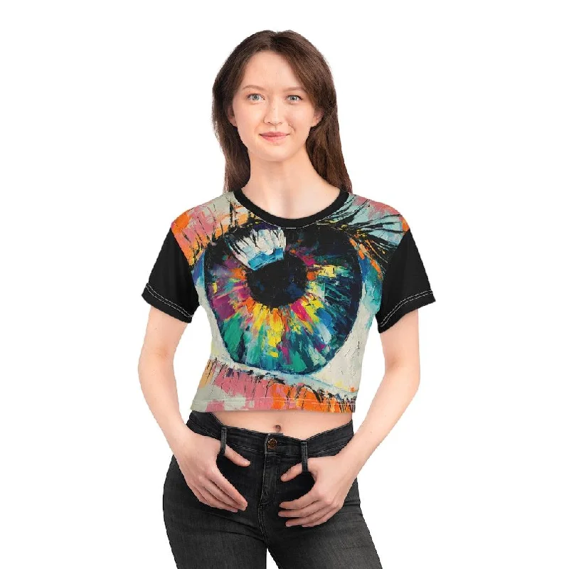 Weekend Bargains to Relish SHE REBEL - 3rd Eye Crop Top