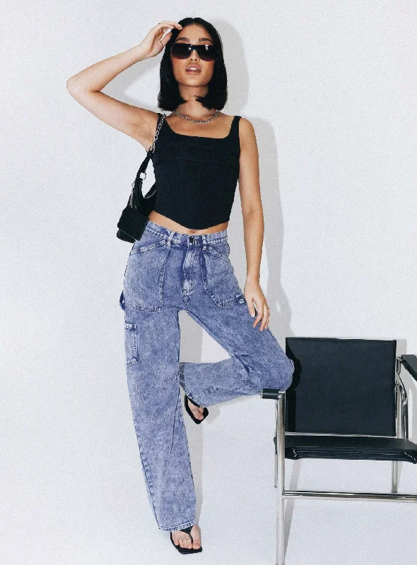Reduced Rates Miami Vice Pant Dark Wash Denim
