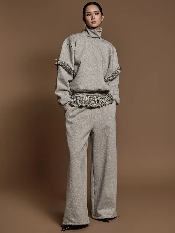 Price Fest TP2016 Tassel Sweatsuit Sets
