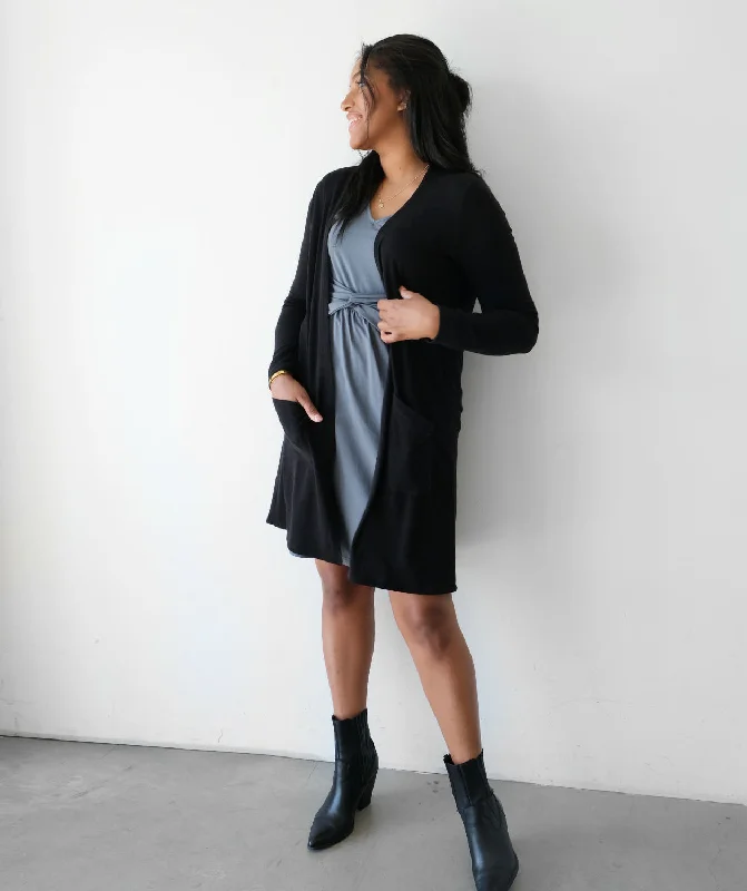 Can't Beat CORA cardigan in Black