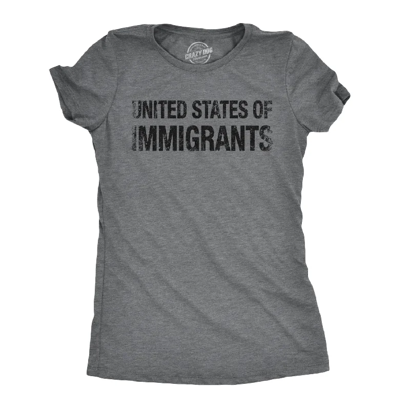 Hurry In United States of Immigrants Women's T Shirt