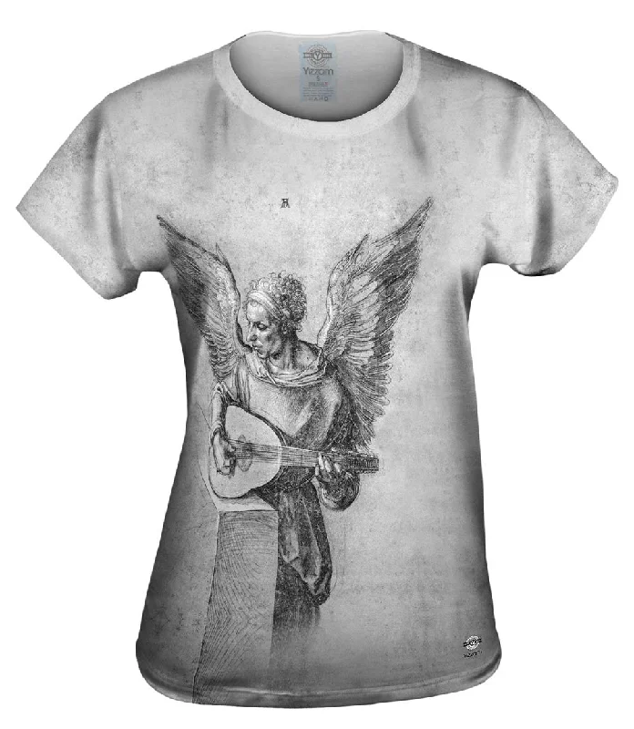 Today’s Special Albrecht Durer - "Winged Man In Idealistic Clothing Playing a Lute" (1497)