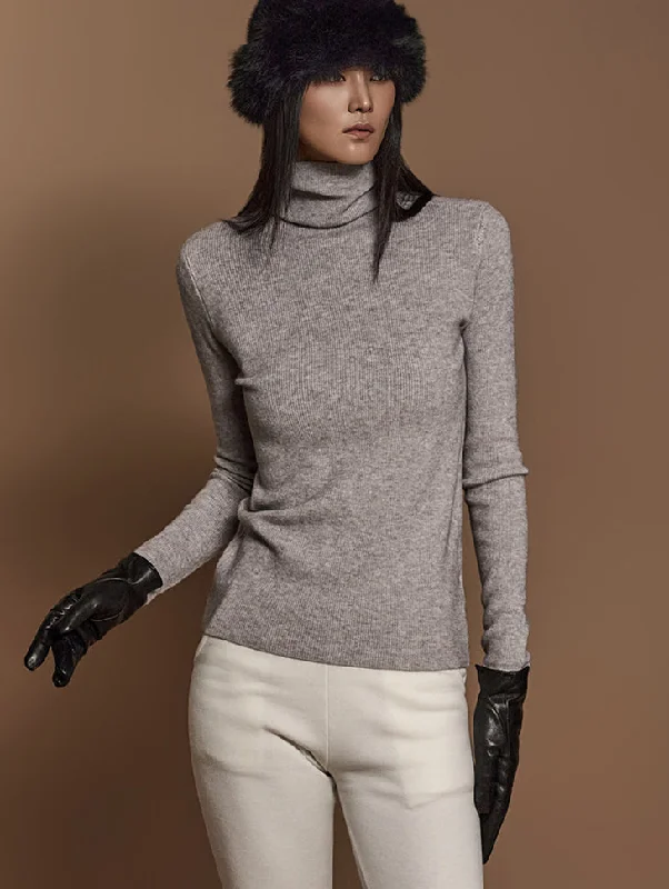 Discount Mania E3654 Ribbed Knit Top