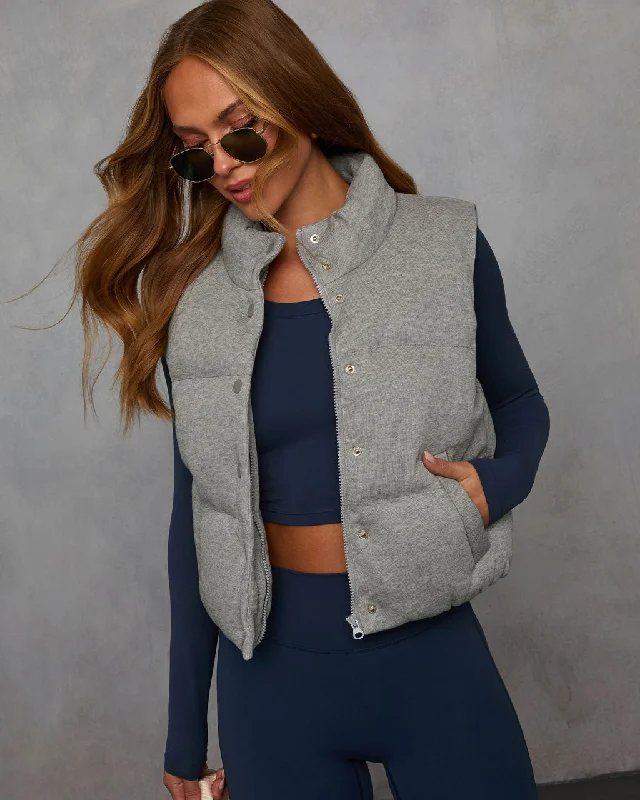 Sneak Peek Sale Refined Moment Puffer Vest