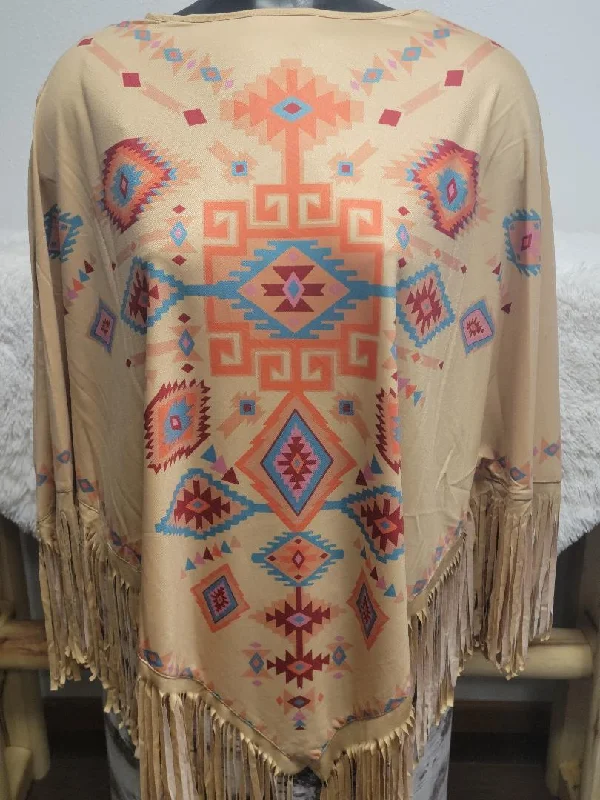 Weekend Specials to Savor Aztec Tribal Poncho