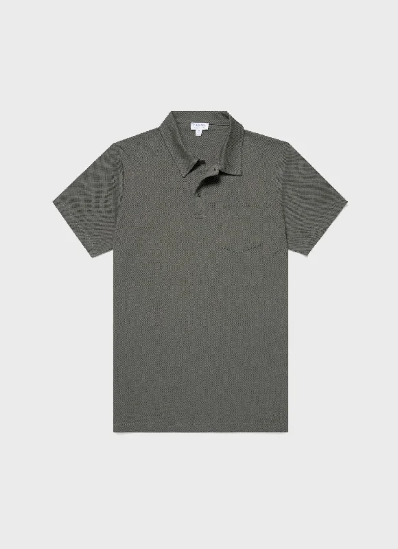 Men's Riviera Polo Shirt in Khaki