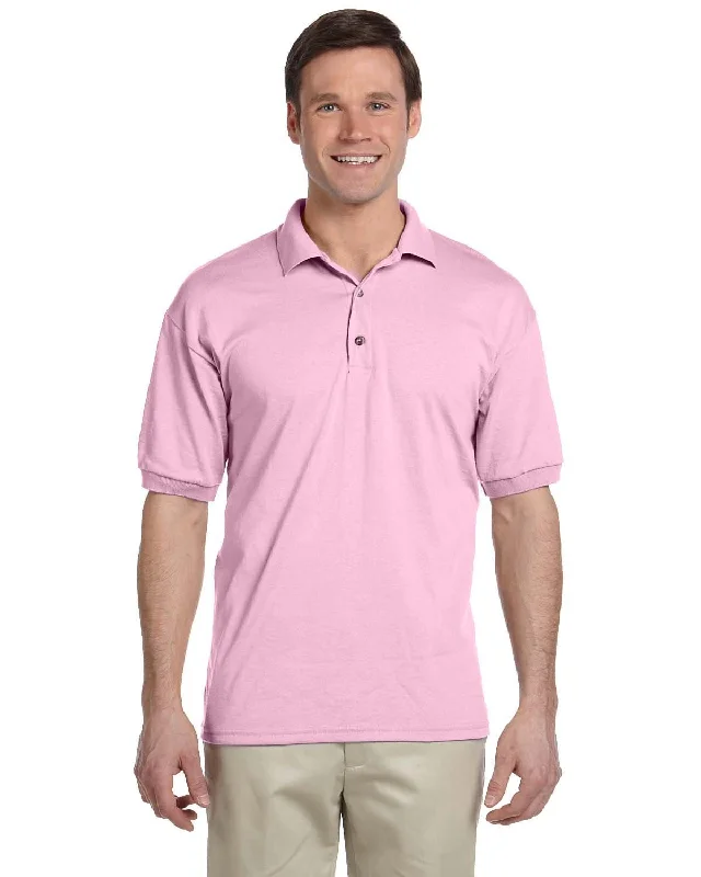 Gildan DryBlend 50/50 Jersey Knit Polo Shirt | Light Pink