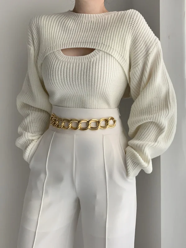 Weekend Extravaganza: Shop Now Utility Two Graceful Piece Bolero Sweater