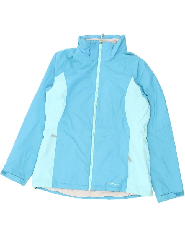 Weekend Deals That Spark EDDIE BAUER Womens Weather Edge Rain Jacket UK 16 Large Blue Colourblock Weekend Deals That Spark EDDIE BAUER Womens Weather Edge Rain Jacket UK 16 Large Blue Colourblock