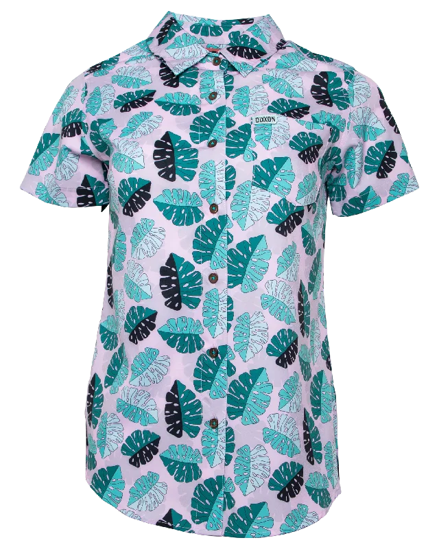 Unbeatable Prices Best Fronds Women's Short Sleeve Party Shirt
