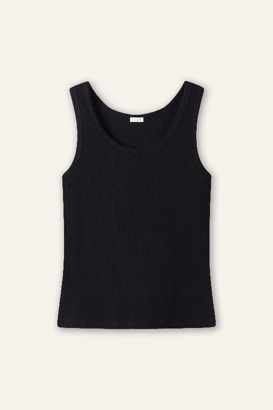 Reduced Rates ICE cotton tank top (Black)