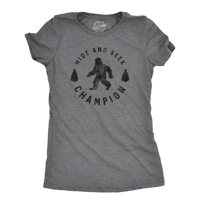 Act Now Hide And Seek Champion Women's T Shirt