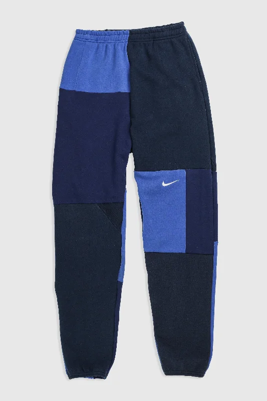 Closeout Unisex Rework Nike Patchwork Sweatpants - S