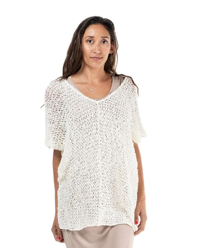 Doorbuster Deal Knitted One Piece Poncho V Neck