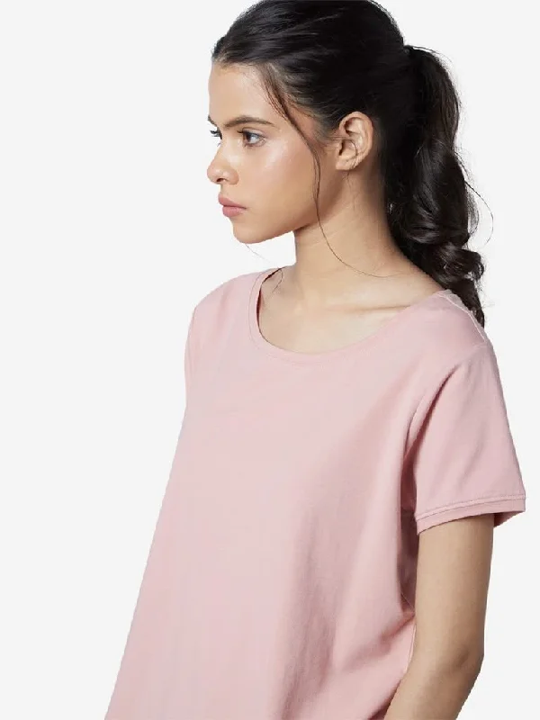 Exclusive Preview LOV Peach Alana High-Low T-Shirt