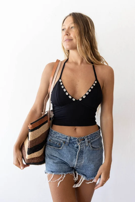 Price Drop Atlantic Ave Top W/ Shells