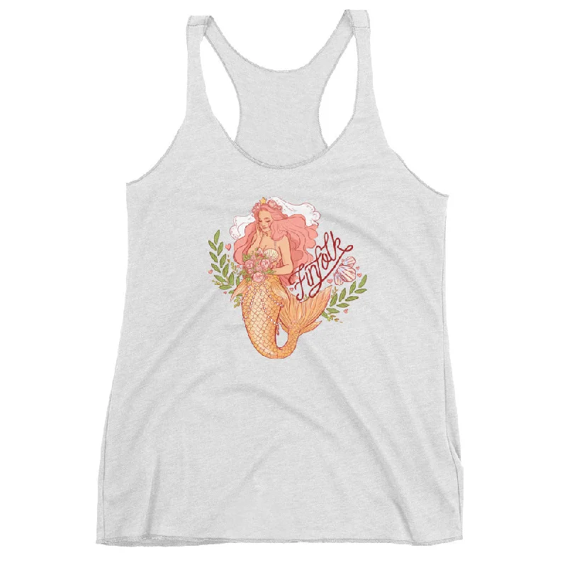 Daily Specials Mermaid Bride Racerback Tank