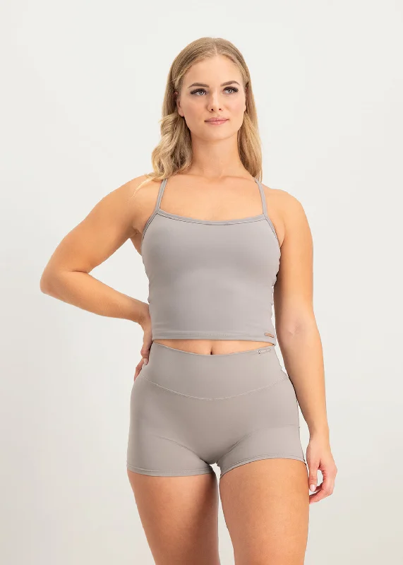 Unbeatable Deal Sculpt Top - Light Grey
