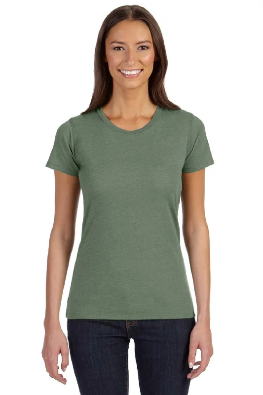 Stock Clearance Econscious Womens Short Sleeve Crewneck T-Shirt - Asparagus Green