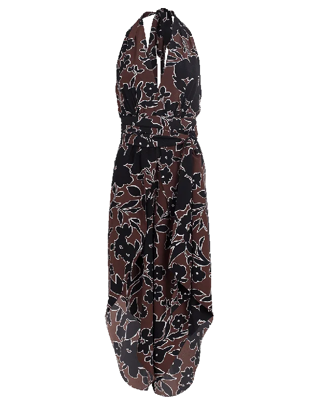 Price Slash Sarong Jumpsuit