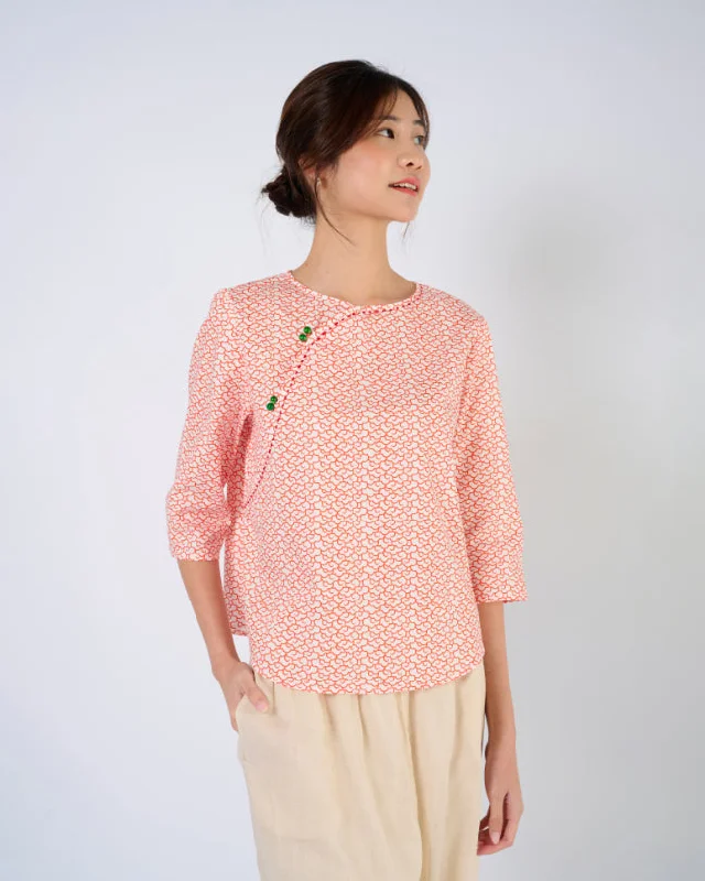New Arrival Auspicious Cloud Cheongsam Top