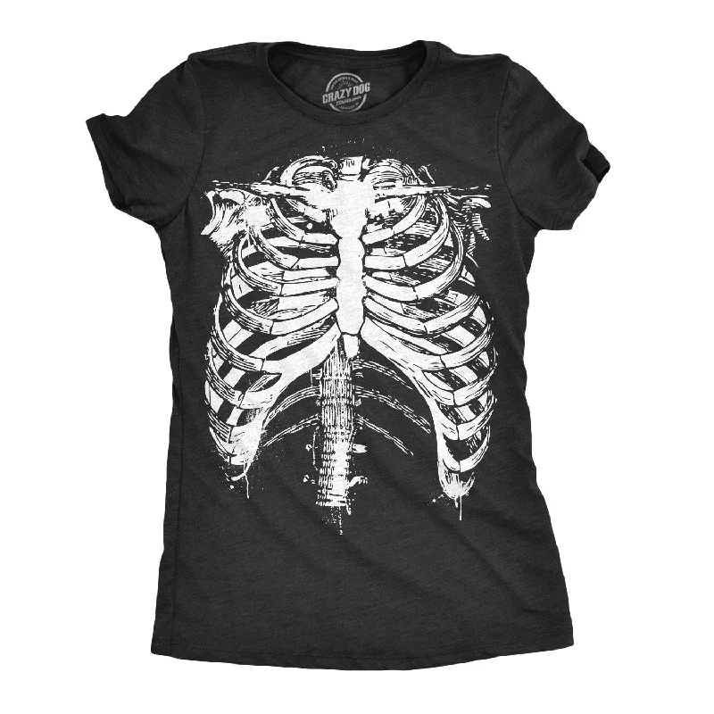 Extra Savings Splattered Rib Cage Women's T Shirt
