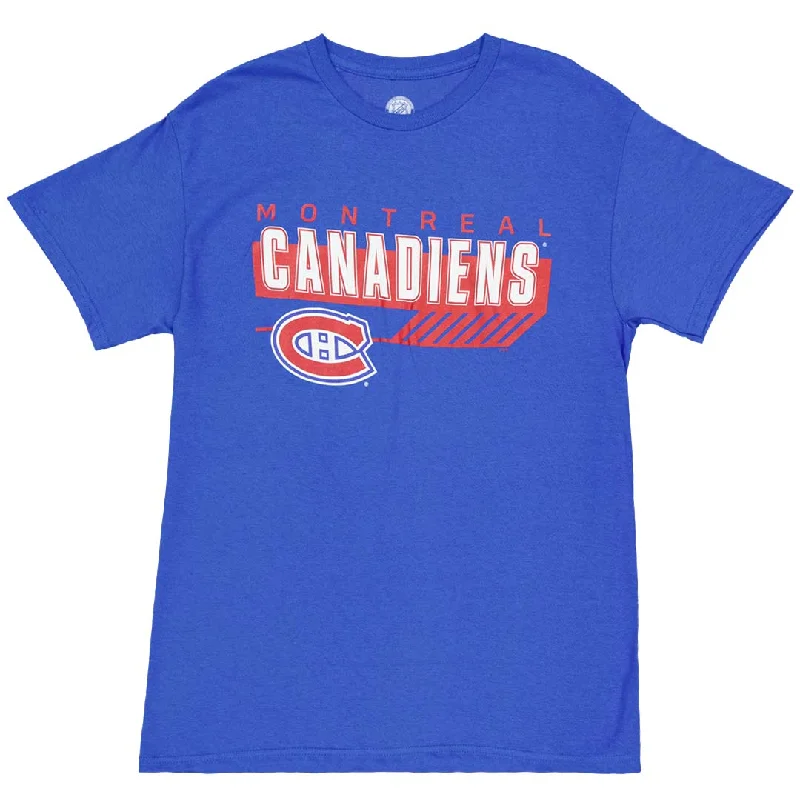 Bargain Prices NHL - Men's Montreal Canadiens Short Sleeve T-Shirt (NHXX276MSCHA1WC 40BLU)