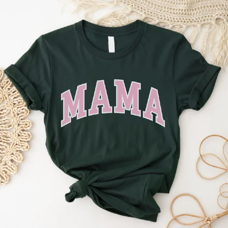 Flash Deal Mama Essential Varsity Women's T-Shirt