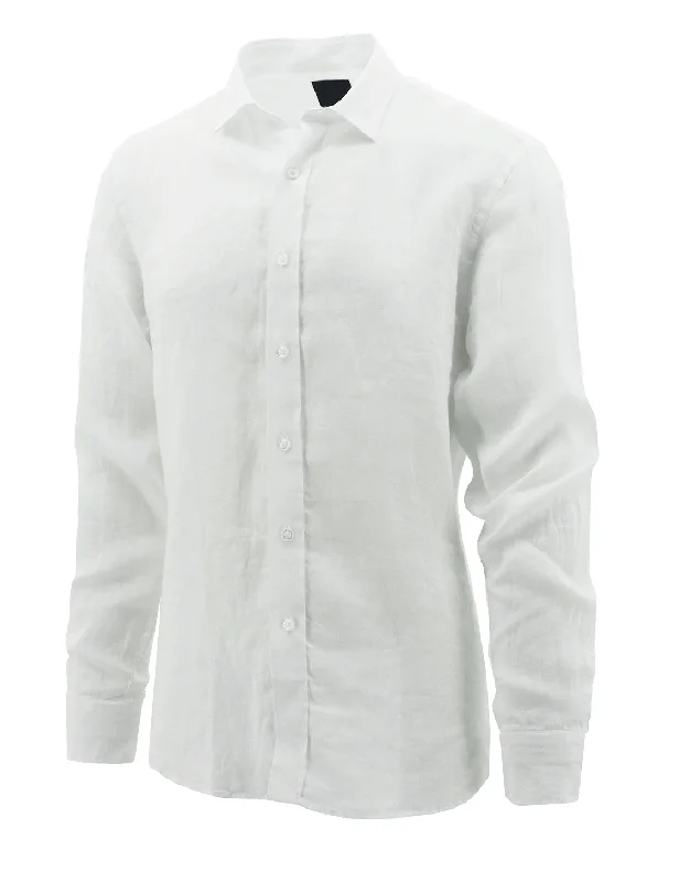 Daniel  Hechter White Linen Shirt