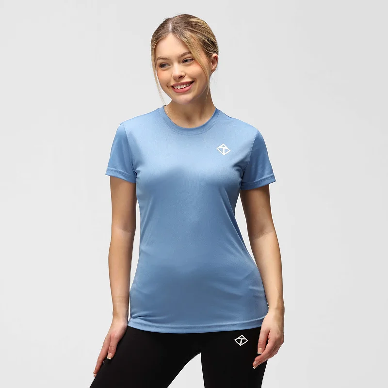Unmissable Sale Cornflower Diamond Ladies Technical T-Shirt