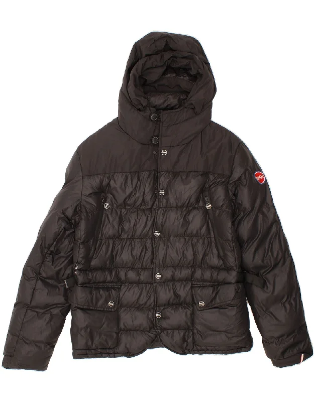Cash Savings COLMAR Womens Hooded Padded Jacket UK 18 XL Black Polyester