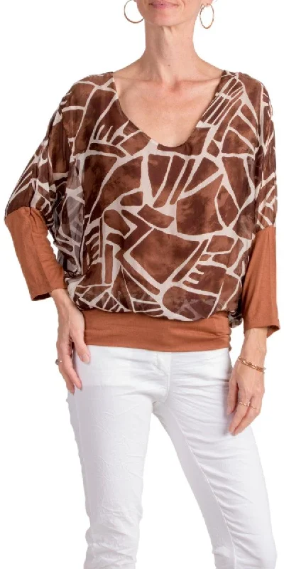 Crazy Savings Cavoli Astratta Blouse