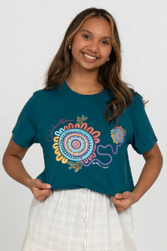 Low Prices Celebration Atlantic Cotton Crew Neck Women’s T-Shirt