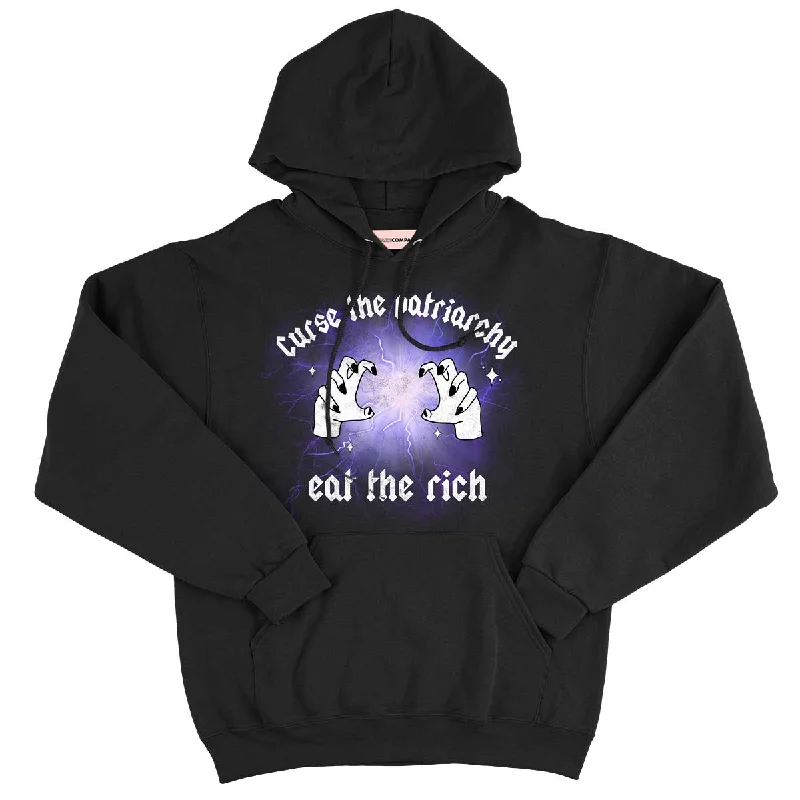 Warehouse Sale Curse The Patriarchy Feminist Hoodie