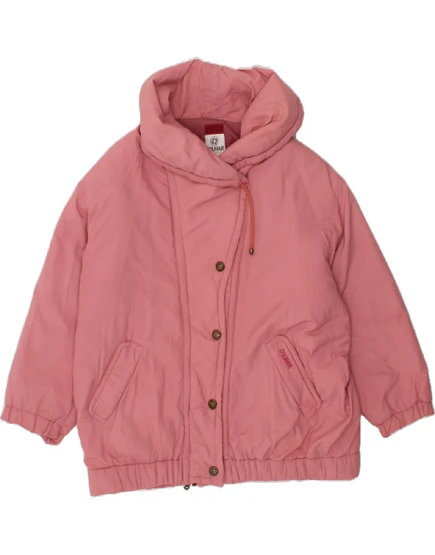 Price Drop Alert COLMAR Womens Oversized Padded Jacket US 8 Medium Pink Nylon