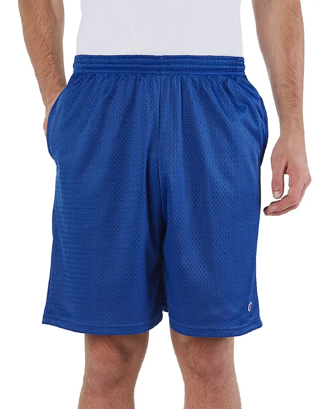 Champion Long Mesh Shorts | Athletic Royal