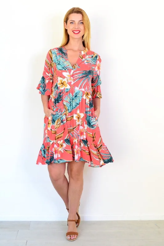 Buy More, Save More Apricot Sun Goddess Boho Dress
