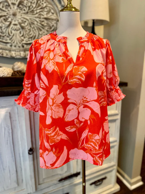Unmissable Offer Doe & Rae Floral Print Top