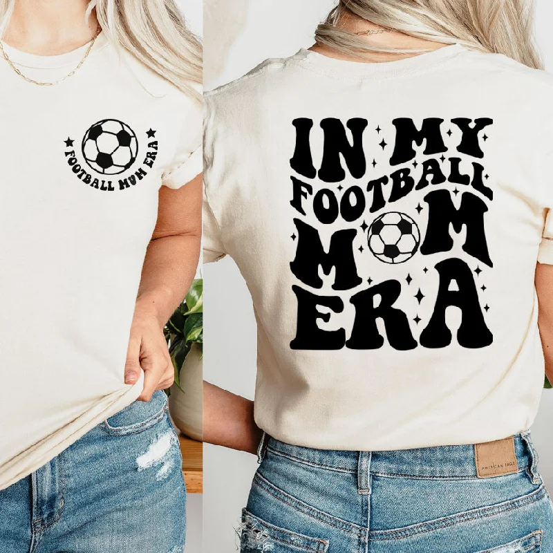 Online Only My Football Mum Era Front & Back Logo T-Shirt