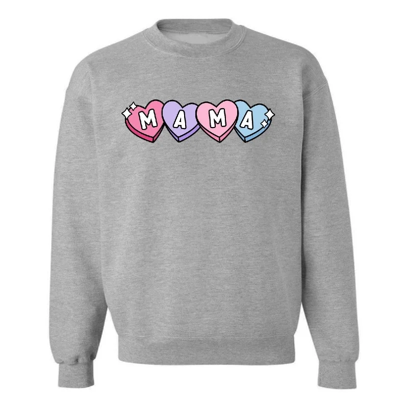 Mega Sale 'Candy Hearts Mama' Crewneck Sweatshirt
