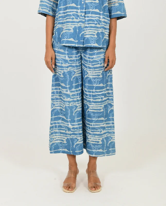 Lowest Prices Indigo Splash Linen Pants