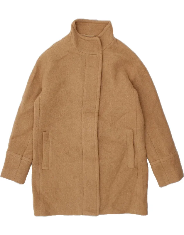 Weekend Savings Sensation J. CREW Womens Overcoat US 12 Large Brown Wool
