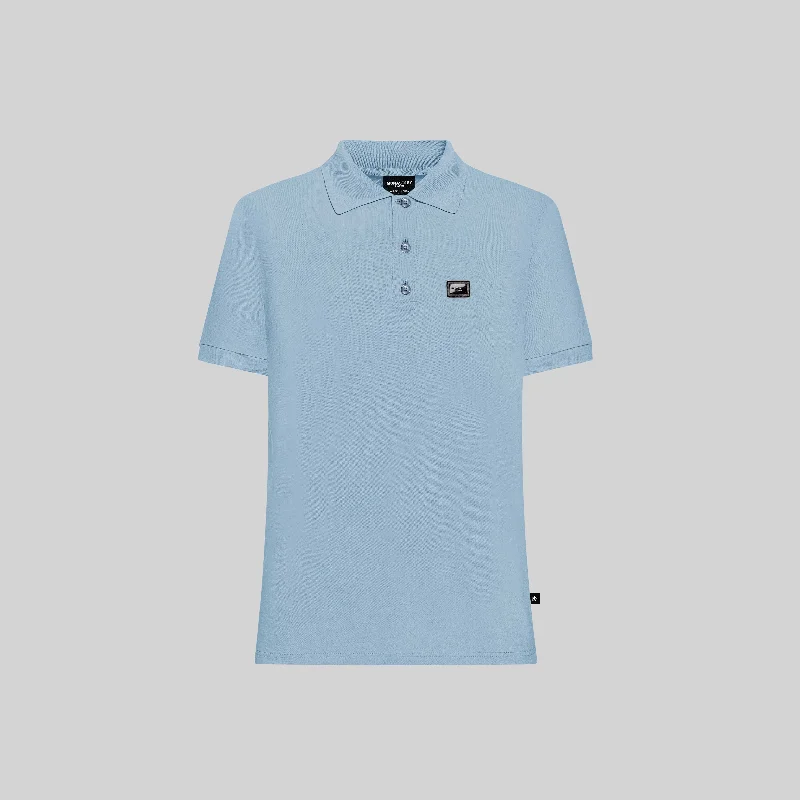 Bonus Offer SUZUKA T-SHIRT POLO FADED DENIM