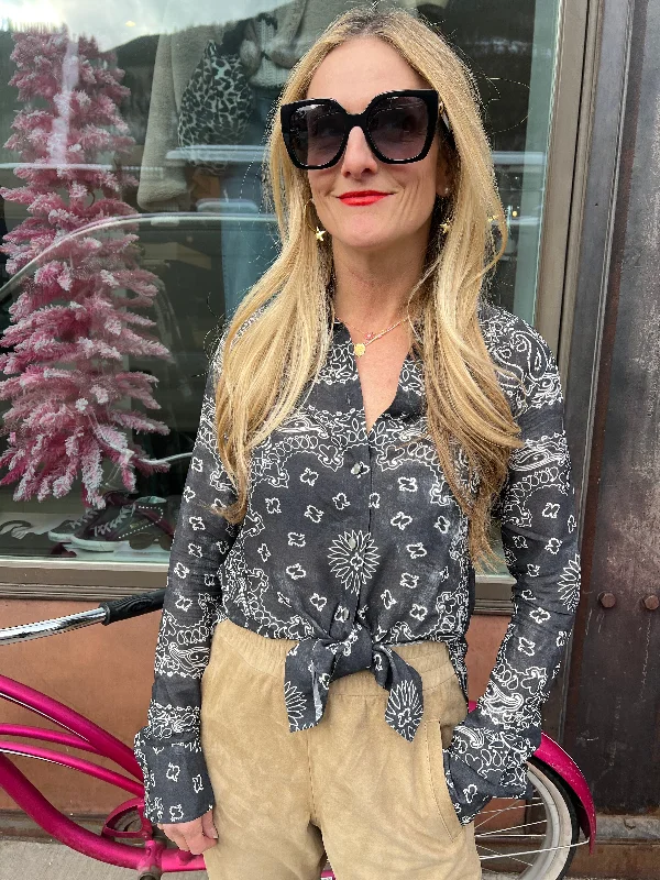 Weekend Deals to Make You Smile Golden Goose Paisley Shirt