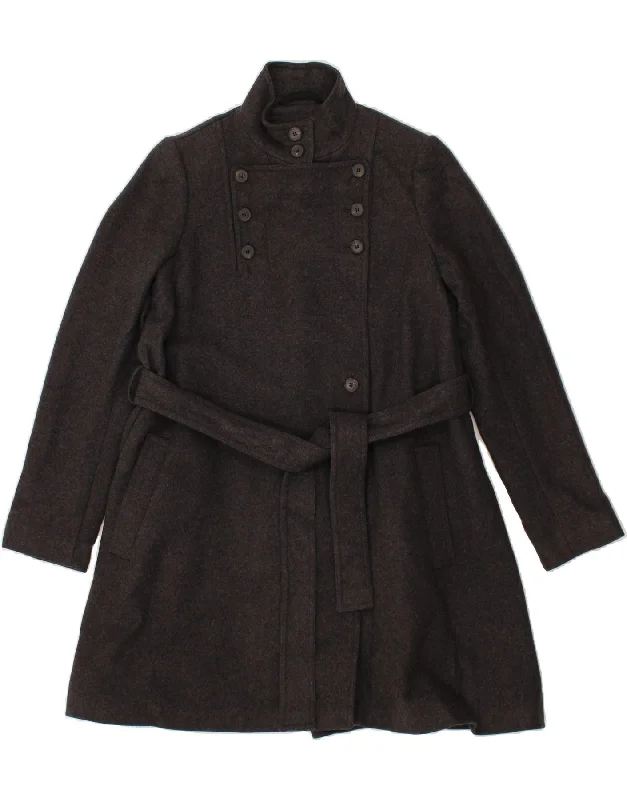Weekend Discounts to Snag ALL SAINTS Womens Double Breasted Coat UK 10 Small Grey Wool Weekend Discounts to Snag ALL SAINTS Womens Double Breasted Coat UK 10 Small Grey Wool