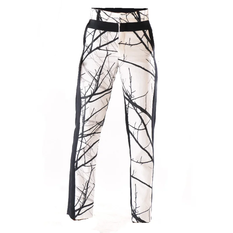 High fashion trouser with dual design