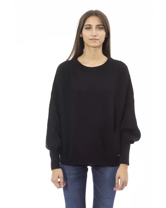 Buy More, Save More Baldinini Trend Women's Black Wool Sweater - M