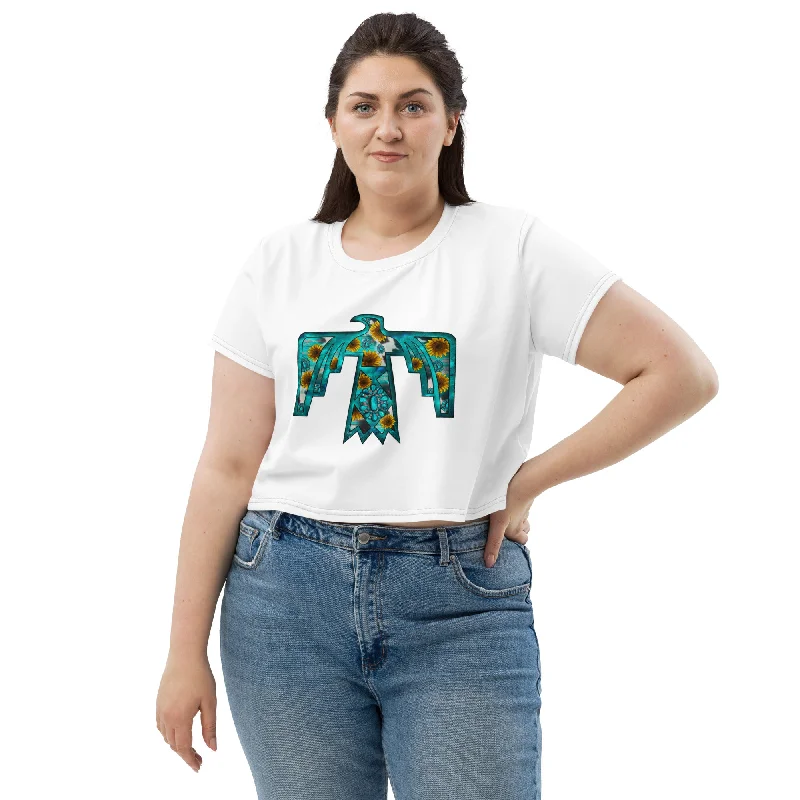 Weekend Bargains to Love SHE REBEL - Old West Phoenix Rising Crop Top
