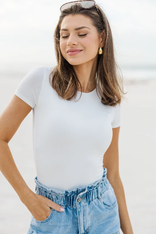 Buy More, Save More Easy Times White Bodysuit