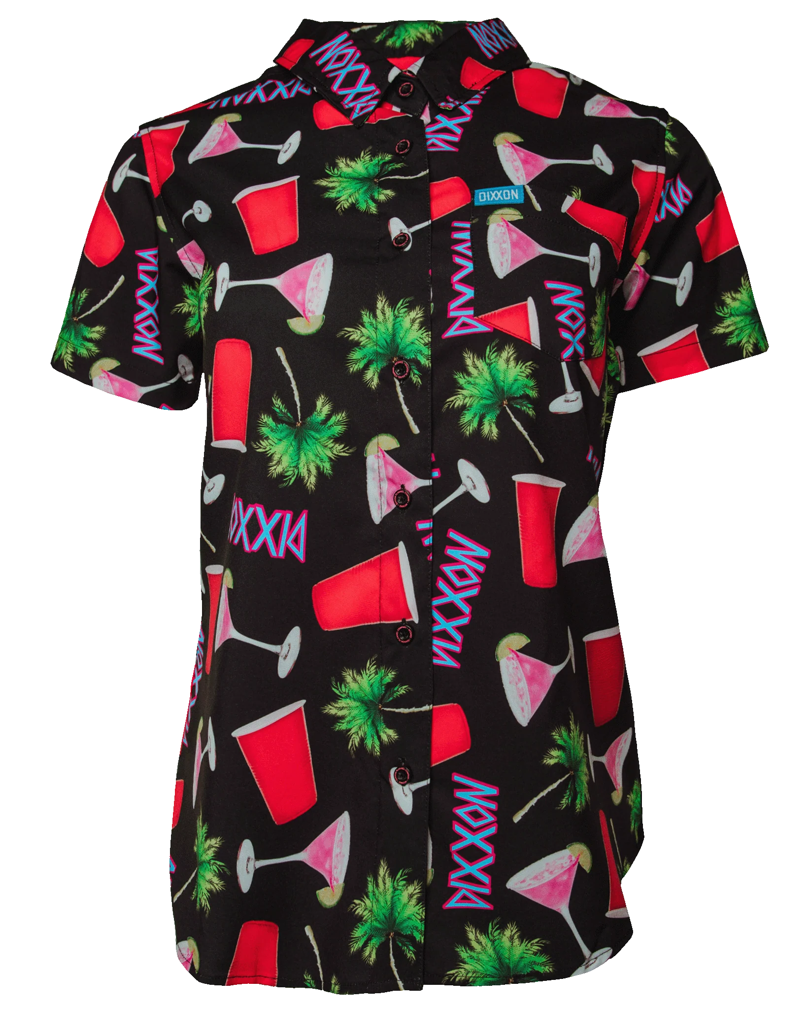 Closeout Sale Dancun 24 Women's Short Sleeve Party Shirt